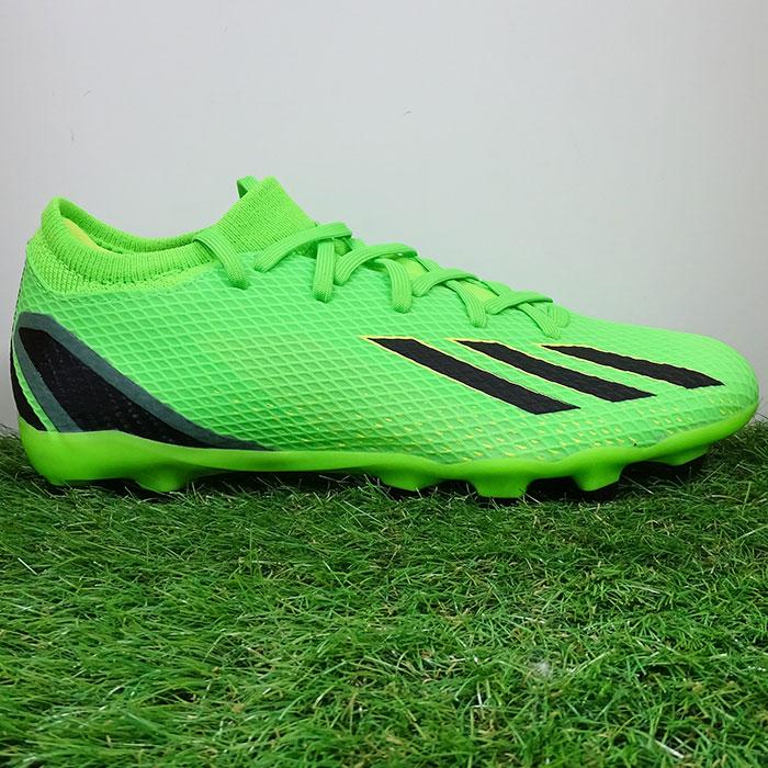 アディダス エックス スピードポータル.3 HG/AG adidas 【サッカー・フットサル】 サッカースパイク メンズ 大人 ソーラーグリーン×コアブラック (GW8478)|fujispo|03