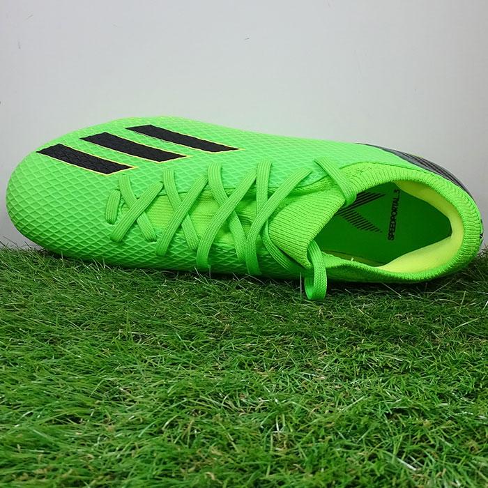 アディダス エックス スピードポータル.3 HG/AG adidas 【サッカー・フットサル】 サッカースパイク メンズ 大人 ソーラーグリーン×コアブラック (GW8478)|fujispo|04