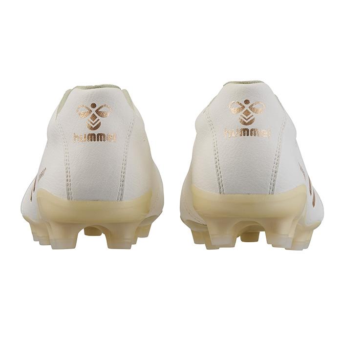 ヒュンメル ヴォラート3 PRO MICROFIT hummel サッカースパイク シューズ 土 人工芝 天然芝 大人 ホワイト_コッパー (HAS1251MF-1043)_5