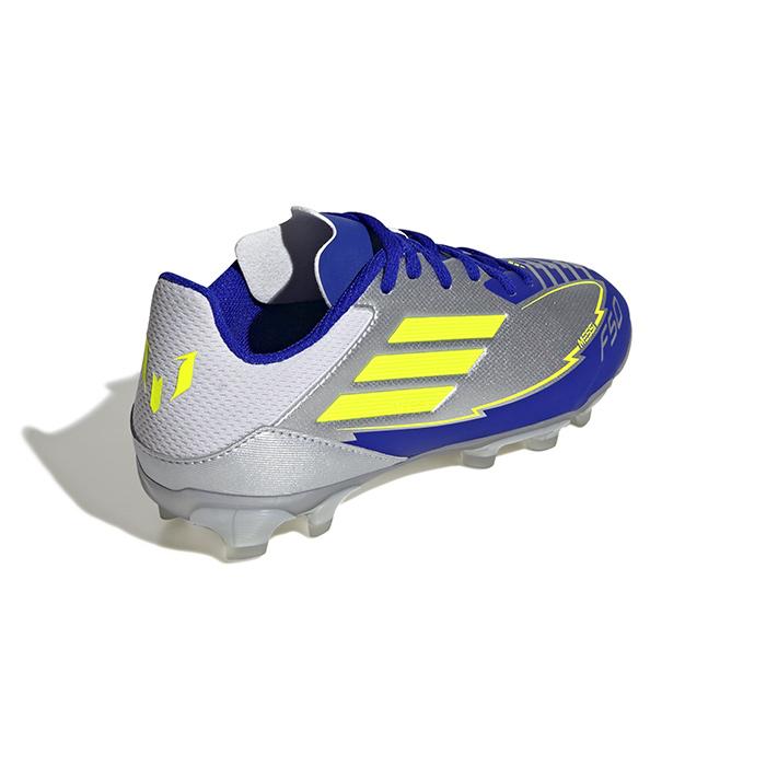 F50+ サッカーシューズ グレー/イエロー 29cm adidas アディダス F50 ELITE MG ジュニア(パープル×ホワイト×イエロー