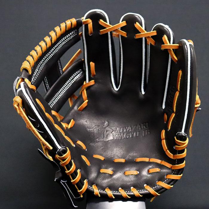 JB和牛　JB-004S硬式野球用グローブ 右専用 WAGYU JB(和牛JB)グラブ/【JB-004S】/硬式用/内野手用/型付け可能/高校