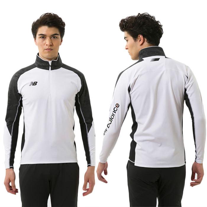 ニューバランス ハーフジップウォームアップトップ New Balance