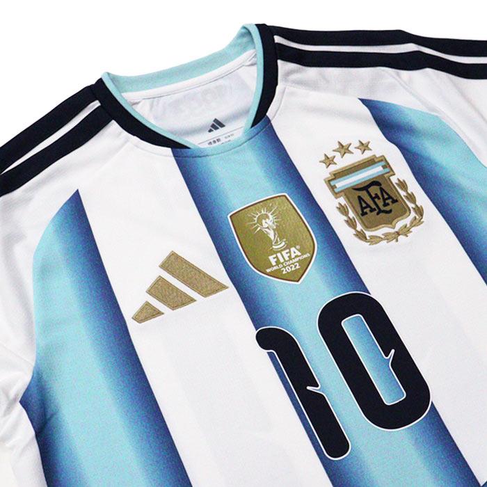 【新品タグ付き】adidasアルゼンチン代表 #10 メッシ 2XL adidas アルゼンチン代表 2024 ユニフォーム ホーム 半袖 レプリカ #10
