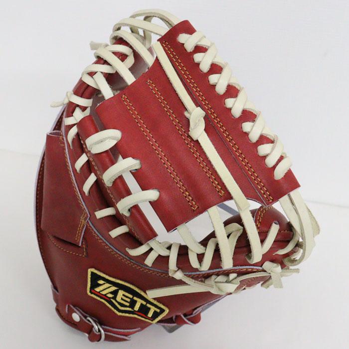 【美品】ハタケヤマ(心)キャッチャーミット 軟式 クロス巻き ハタケヤマ（HATAKEYAMA） 交換無料 野球 キャッチャーミット 軟式