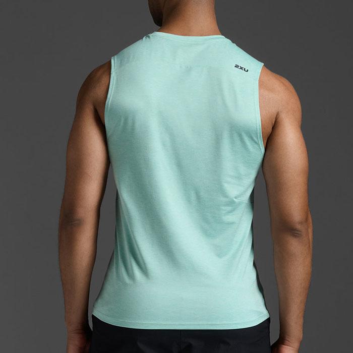 FYU 新品 メンズトレーニングウェア ノースリーブシャツ2枚セット XL ジム 2XU メンズ モーションTank タンクトップ トップス ノースリーブ