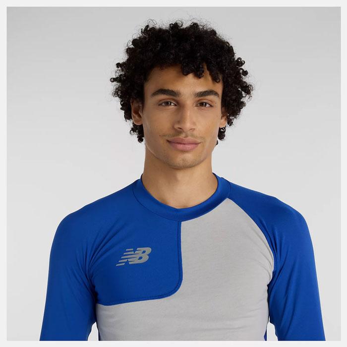 ニューバランス　七分袖　アンダーシャツ 野球 ニューバランス アシンメトリー七分袖 NewBalance ウェア