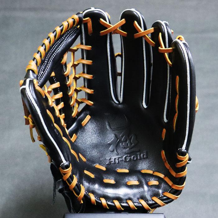 軟式グローブ ハイゴールド HG 外野用 右投 ハイゴールド 軟式 グラブ