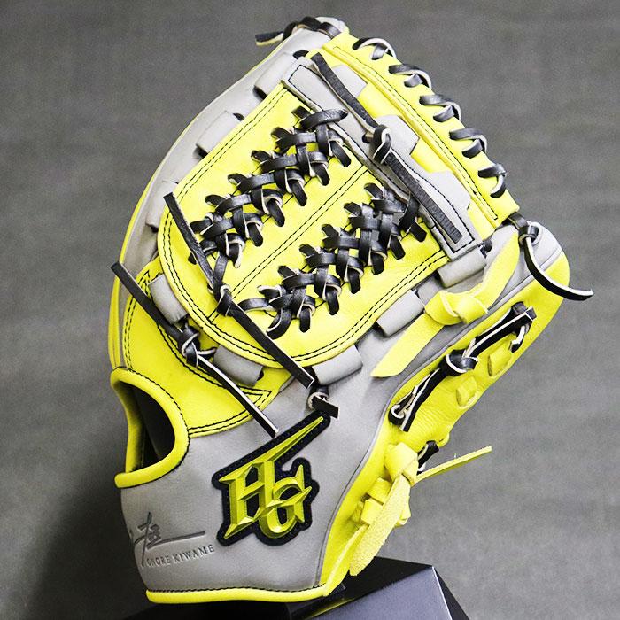 HI-GOLD 限定 軟式 カラー グラブ 己極 内野 ハイゴールド HI-GOLD 限定 軟式 カラー グラブ 己極 内野 ハイゴールド