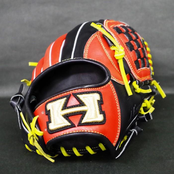 限定 軟式 カラー グラブ 己極 内野 ハイゴールド(HI-GOLD