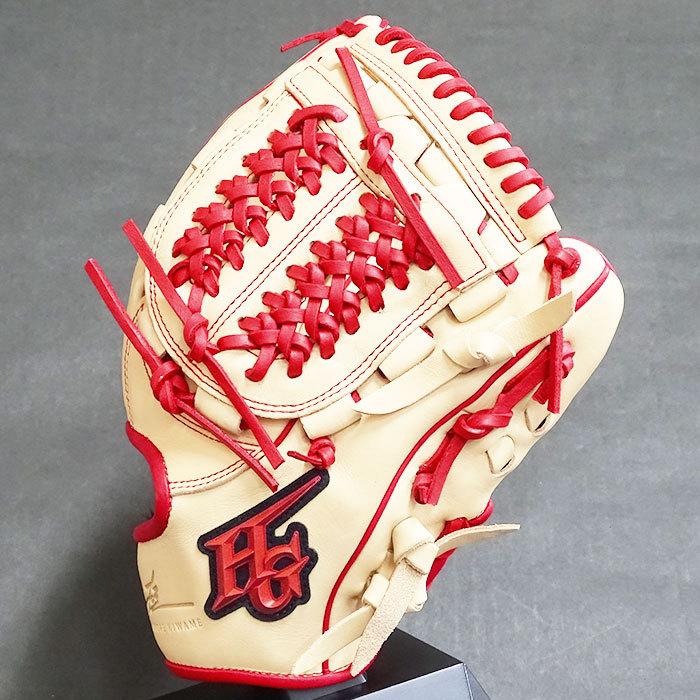 限定 軟式 カラー グラブ 己極 内野 オールラウンド ハイゴールド HI