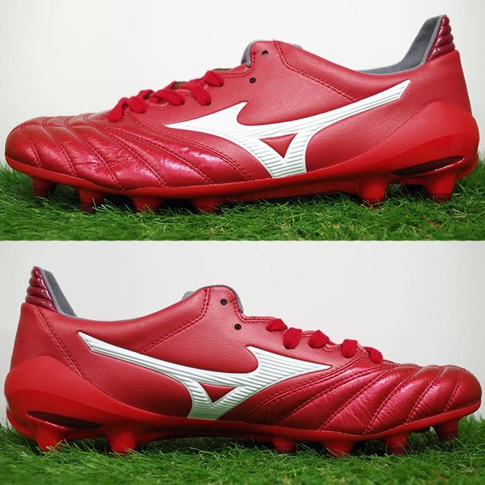 モレリア ネオ 2 / MORELIA NEO II ミズノ(mizuno) サッカースパイク レッド×ホワイト×ブラック  (P1GA185062)【2018年6月ミズノ】