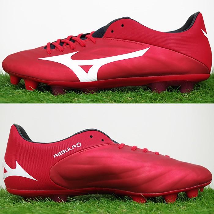 レビュラ 2 V2 SL / REBULA 2 V2 SL ミズノ(mizuno) サッカースパイク レッド×ホワイト×ブラック (P1GA187462)【2018年6月ミズノ】｜fujispo｜02