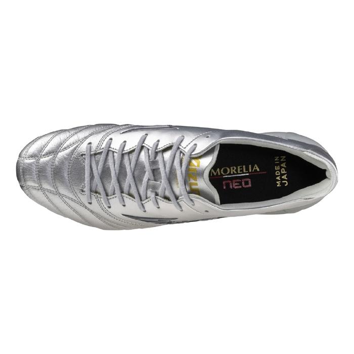 ミズノ モレリア NEO 4 JAPAN mizuno サッカー シルバー ミズノ モレリア NEO 4 JAPAN mizuno サッカー シルバー
