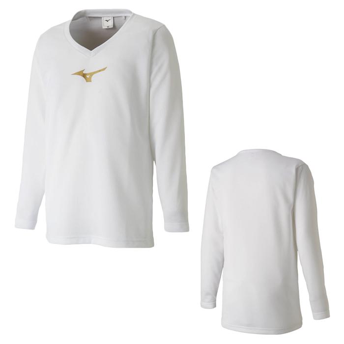 ミズノ ジュニア インナーシャツ Vネック 長袖 mizuno サッカー