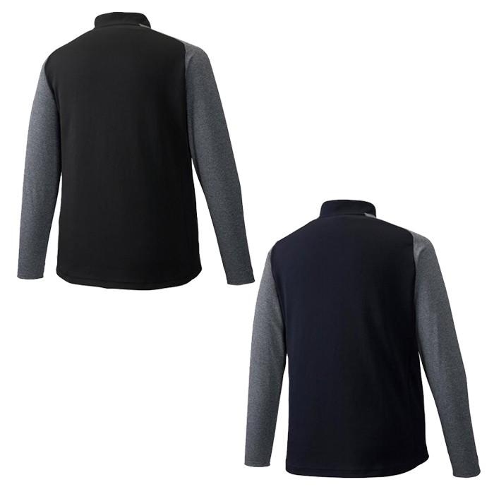 ソフトニットシャツハーフジップ (P2MC9040)ミズノ(mizuno