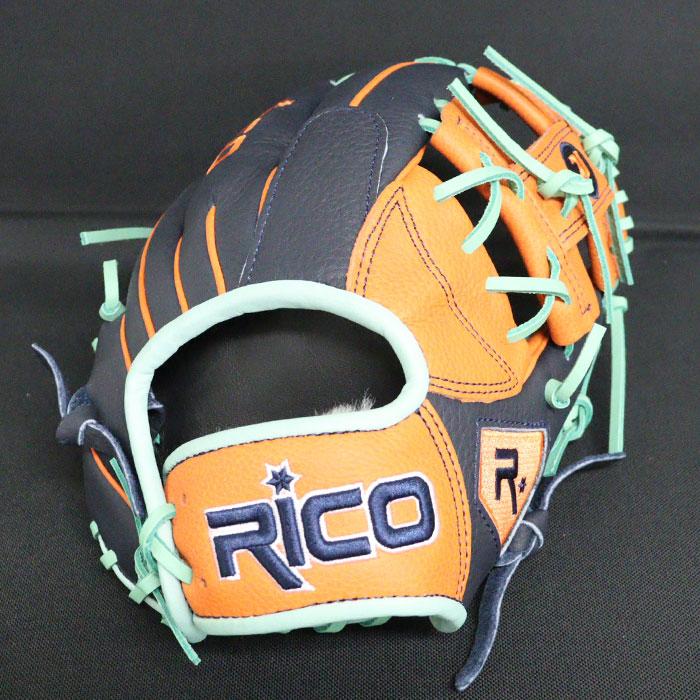 野球 リコ フジスポオリジナル 軟式グローブ 内野手 Rico 軟式