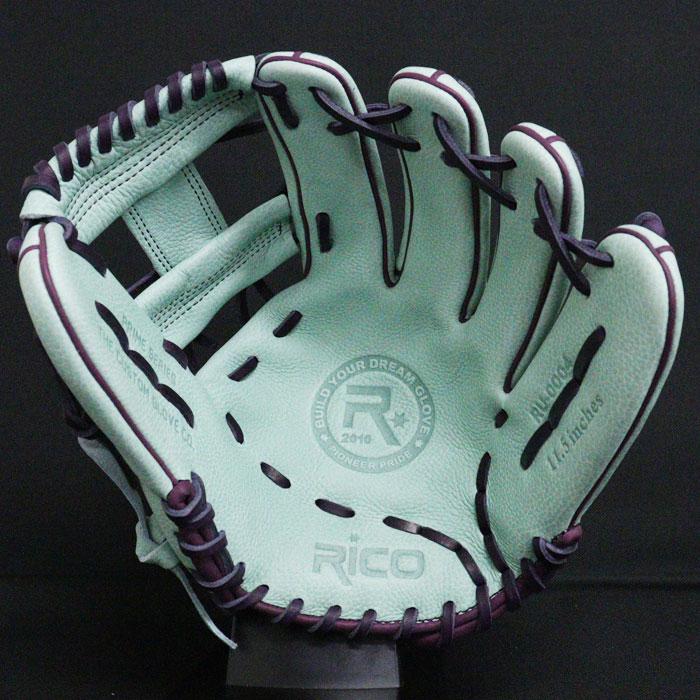 野球 リコ フジスポオリジナル 軟式グローブ 内野手 Rico 軟式