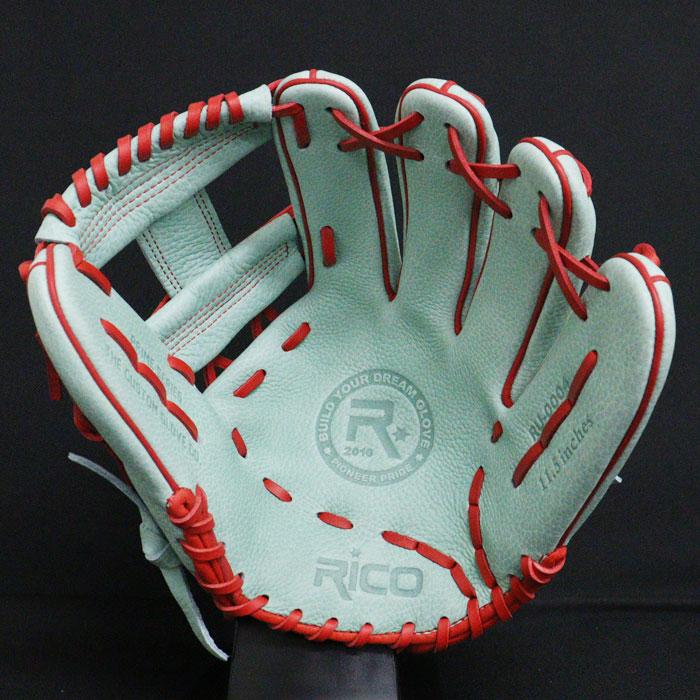 野球 リコ フジスポオリジナル 軟式グローブ 内野手 Rico 軟式