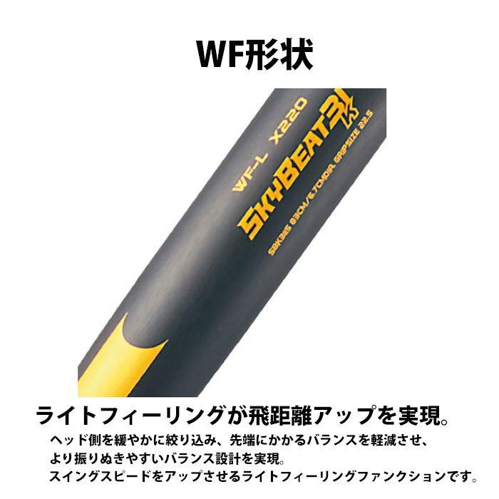 2021年限定モデル】高校硬式用 金属バット スカイビートK-LSF エスエス