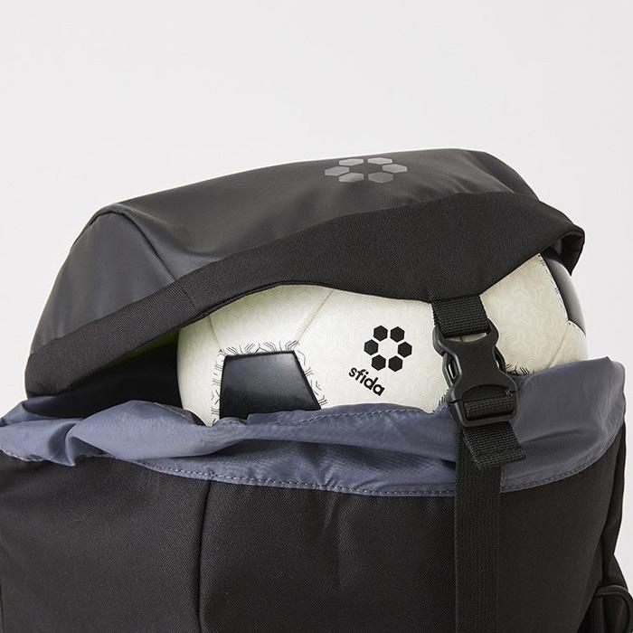 新品未使用】SFIDA ロールトップバックパック ブラック　40L スフィーダ PlayerバックパックL 40L SFIDA サッカー フットサル