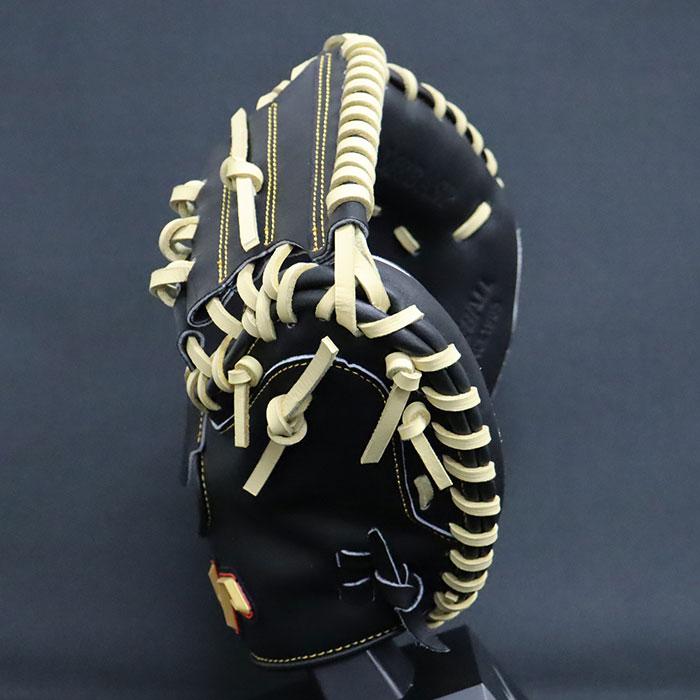 K*s様 ハタケヤマ　キャッチャーグローブ　軟式野球グローブ 黒 レザー製 K*s様 ハタケヤマ キャッチャーグローブ 軟式野球グローブ 黒 レザー製