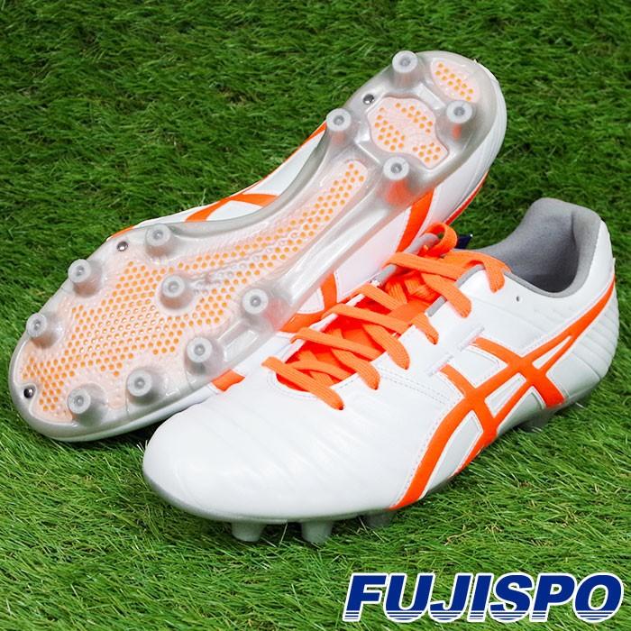 ASICS PRO サッカーシューズ ホワイト/オレンジ ASICS アシックス DS LIGHT ACROS(ホワイト×オレンジ) 1101A017 102
