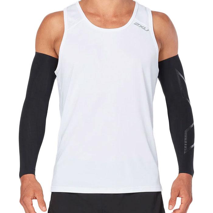 2XU MCSエリートコンプアームガード 両腕 スポーツ ランニング