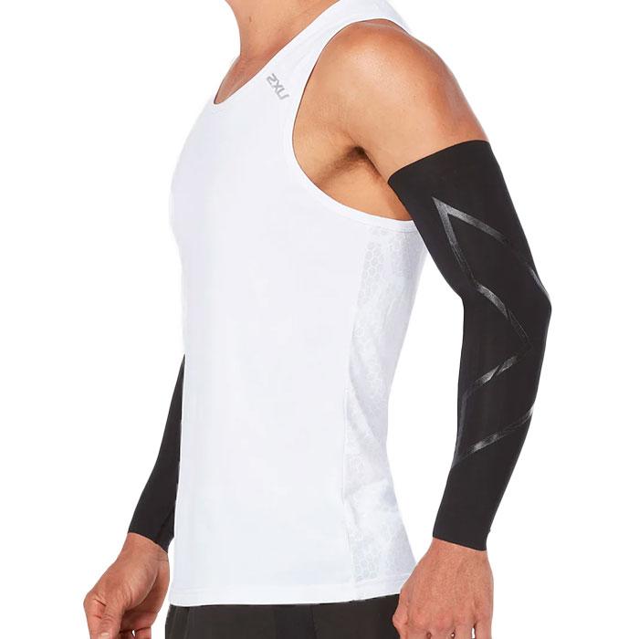 2XU MCSエリートコンプアームガード 両腕 スポーツ ランニング