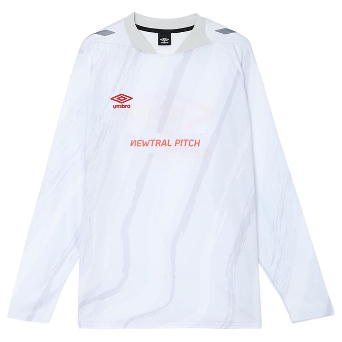アンブロ NEWTRAL PITCH グラフィック長袖プラクティスシャツ umbro