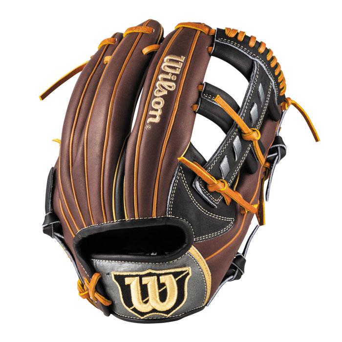 タイムセール中！！【美品】Wilson ウィルソン軟式グローブ 野球 ウィルソン 軟式グローブ WannabrHero DUAL 内野手用 D5型 Wilson