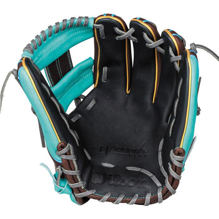 野球 ウィルソン 軟式グローブ WannabrHero DUAL 内野手用 86PF型