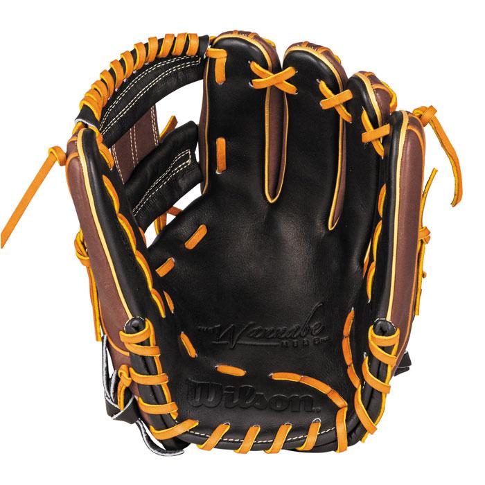 Wilson 軟式用 野球グローブ 野球 ウィルソン 軟式グローブ WannabrHero DUAL 内野手用 86型 Wilson
