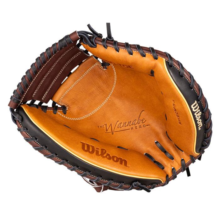 ウィルソン 軟式野球グローブ　キャッチャーミット 野球 ウィルソン 軟式 キャッチャーミット 捕手用 湯もみ型付け済