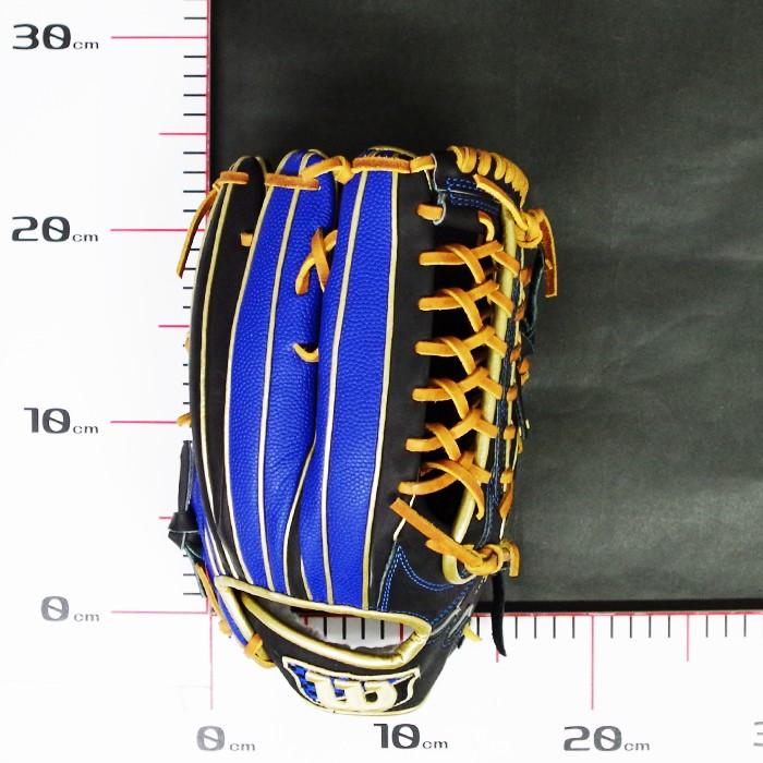 【Wilson】Wannabe HERO外野手用17年展示会限定モデル 右投げ 限定 軟式 カラー グラブ Wannabe HERO DUAL 外野 ウィルソン(Wilson