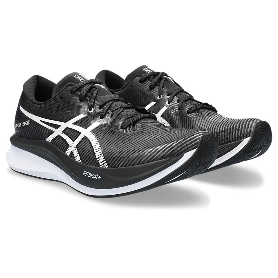 asics ブラック シューズ Mサイズ ケンコーボール3個セット ASICS（アシックス） メンズ ランニングシューズ マジックスピード 3