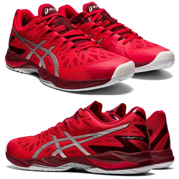 アシックス メンズ レディース バレーボールシューズ ブイスイフト V Swift Ff 2 1053a017 600カラー レッド Legacytampa Com