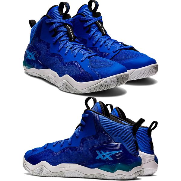 アシックス メンズ バスケットボールシューズ ノヴァサージ Nova Surge 1061a027 402カラー ブルー ハイクオリティ