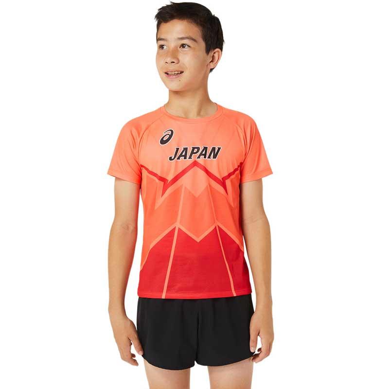 ASICS（アシックス） 陸上 ジュニア 日本代表 応援 レプリカ 半袖