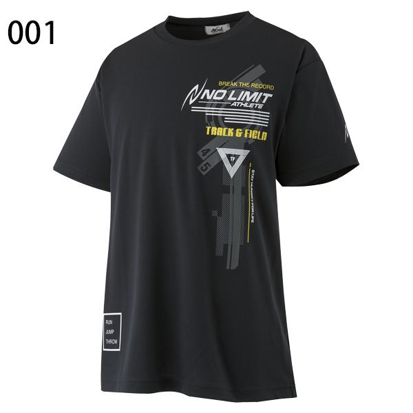 NISHI ニシ 陸上 アスリートプライド Tシャツ 2811A021 NO LIMIT ATHLETE|富士スポーツ PayPayモール店|01