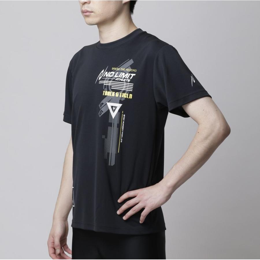 NISHI ニシ 陸上 アスリートプライド Tシャツ 2811A021 NO LIMIT ATHLETE|富士スポーツ PayPayモール店|04