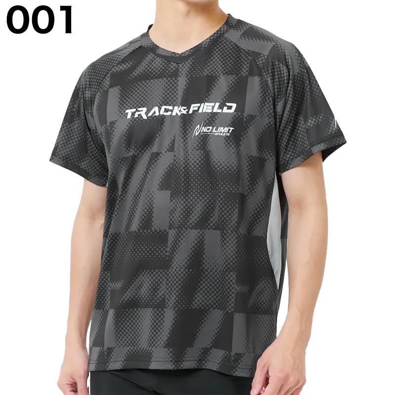 ニシ・スポーツ NISHI 陸上 グラフィックライト エアーダクト Tシャツ