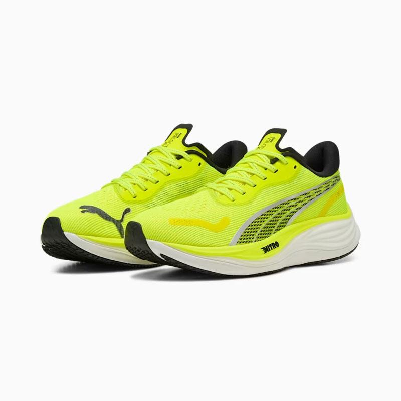 プーマ PUMA ランニングシューズ メンズ ヴェロシティ ニトロ 3 37774817 マラソン トレーニング ジョギング イエロー 黄色 爆買の画像