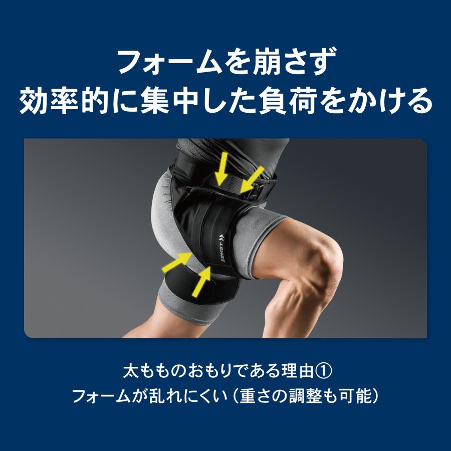 ザムスト ZAMST MOTIONAID THIGH LOAD (太もも用ウエイト) モーション