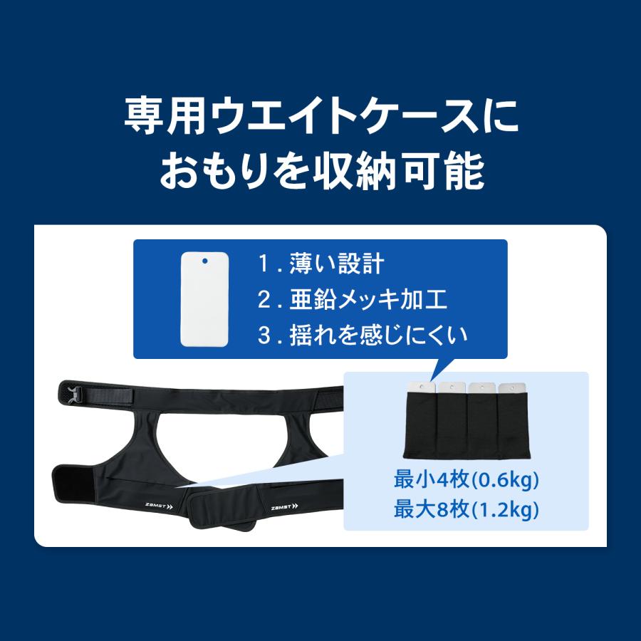ザムスト ZAMST MOTIONAID THIGH LOAD (太もも用ウエイト) モーション