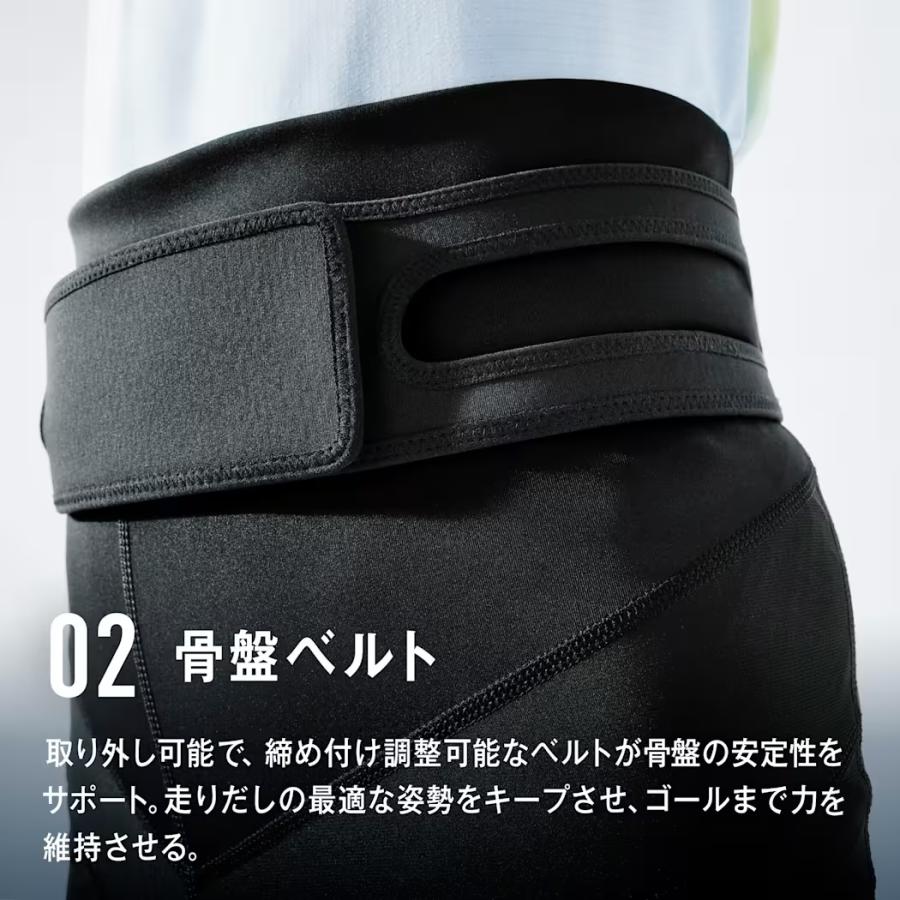 プーマ PUMA メンズ ランニング スピード ハーフタイツ 骨盤ベルト付 528161 01カラー メール便利用可 爆買の画像