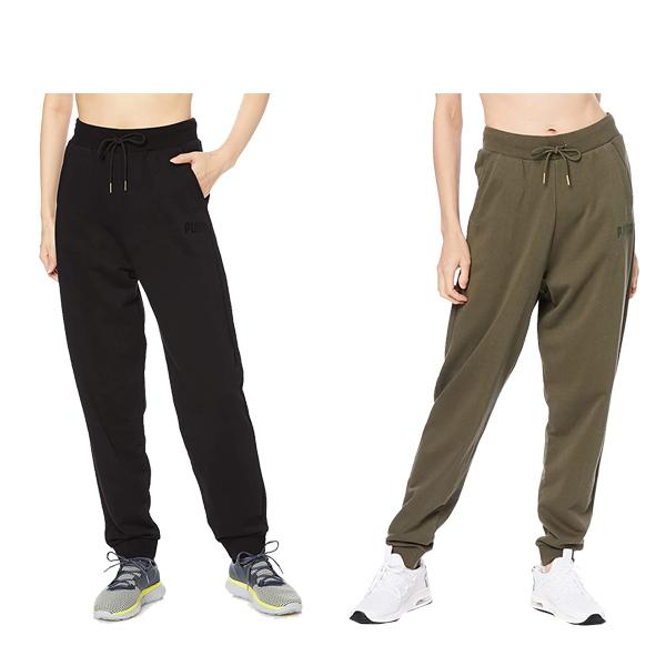 プーマ レディース トレーニング ハイウエスト パンツ 裏毛 846406 爆買