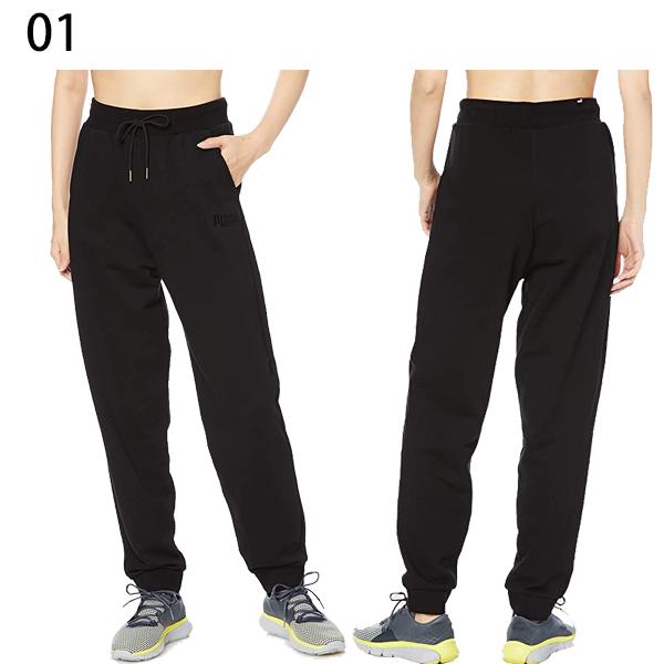 PUMA（プーマ） レディース トレーニング ハイウエスト パンツ 裏毛