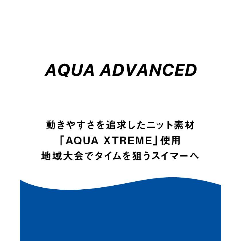 アリーナ 競泳水着 レディース アクアアドバンスド ハーフスパッツオープンバック クロスバック ARN-1024W WA承認 爆買の画像