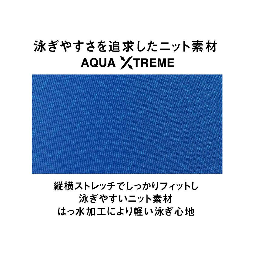 アリーナ 競泳水着 レディース アクアアドバンスド ハーフスパッツオープンバック クロスバック ARN-1024W WA承認 爆買の画像
