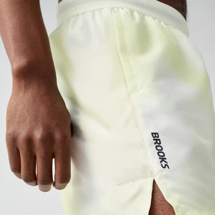 ブルックス BROOKS メンズ ダッシュ ショート プリンテッド Dash Short Printed ショーツ ランニングパンツ BAM5800 Yカラー メール便利用可 爆買の画像